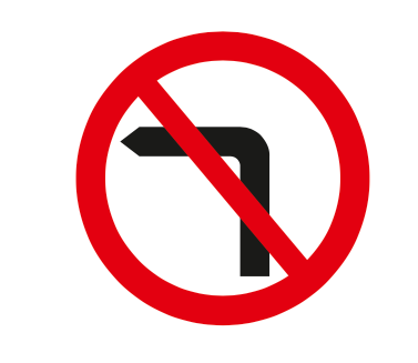 No Left Turn