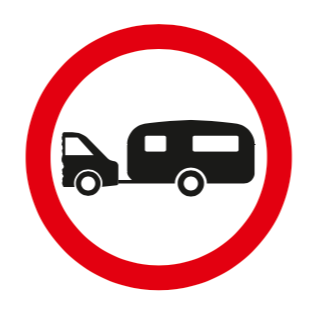 No Towed Caravans
