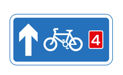 Route for Pedal Cycles Forming Part of a Network